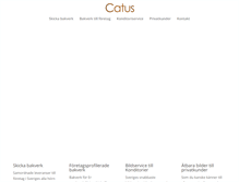 Tablet Screenshot of catus.com